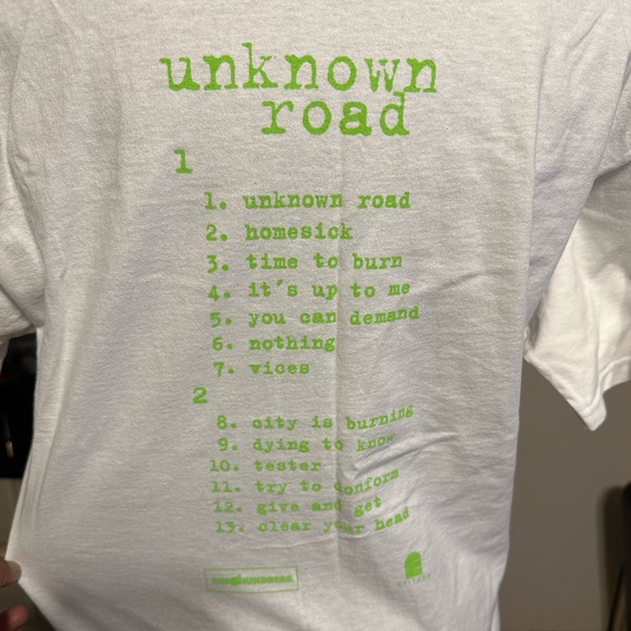 THE HUNDREDS UNISEX REVOLUTION WHITE AND COLOR 100% T-SHIRT SIZE M - Picture 8 of 12